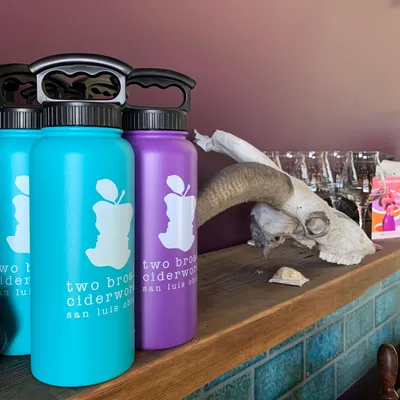 Logo Stainless Steel "Water Bottle"