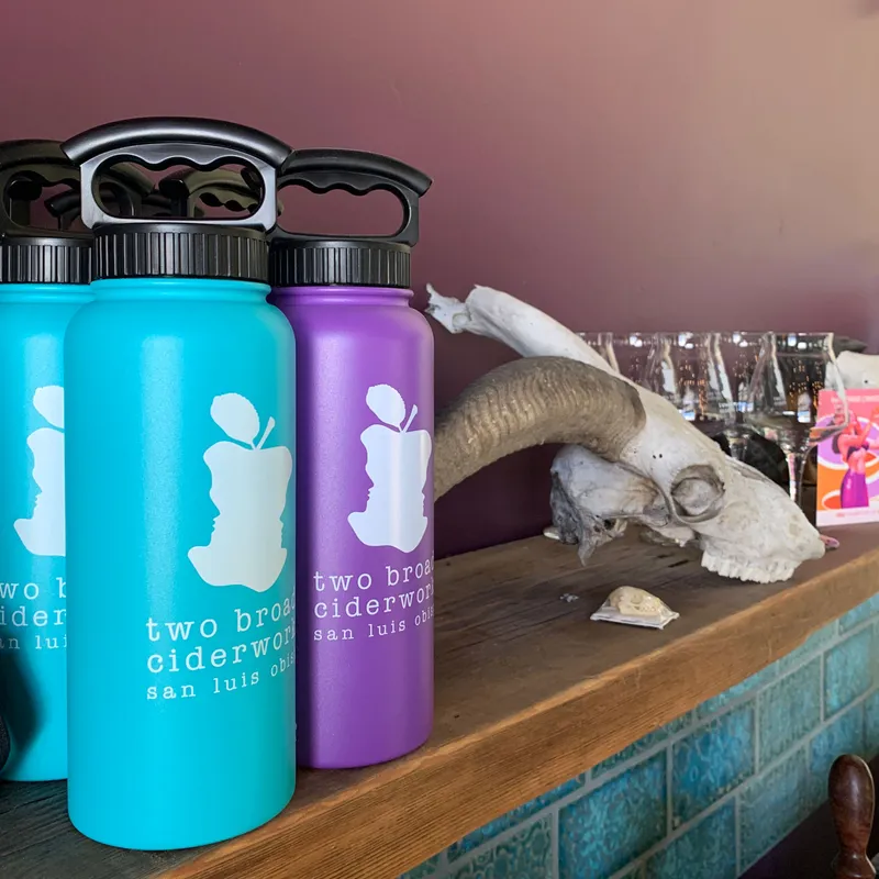 Logo Stainless Steel "Water Bottle"