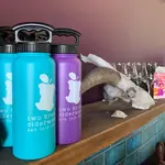 Logo Stainless Steel "Water Bottle"  1